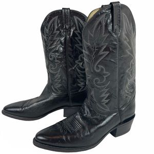 Dan Post Boots Men’s Size 12 D Black Cowboy